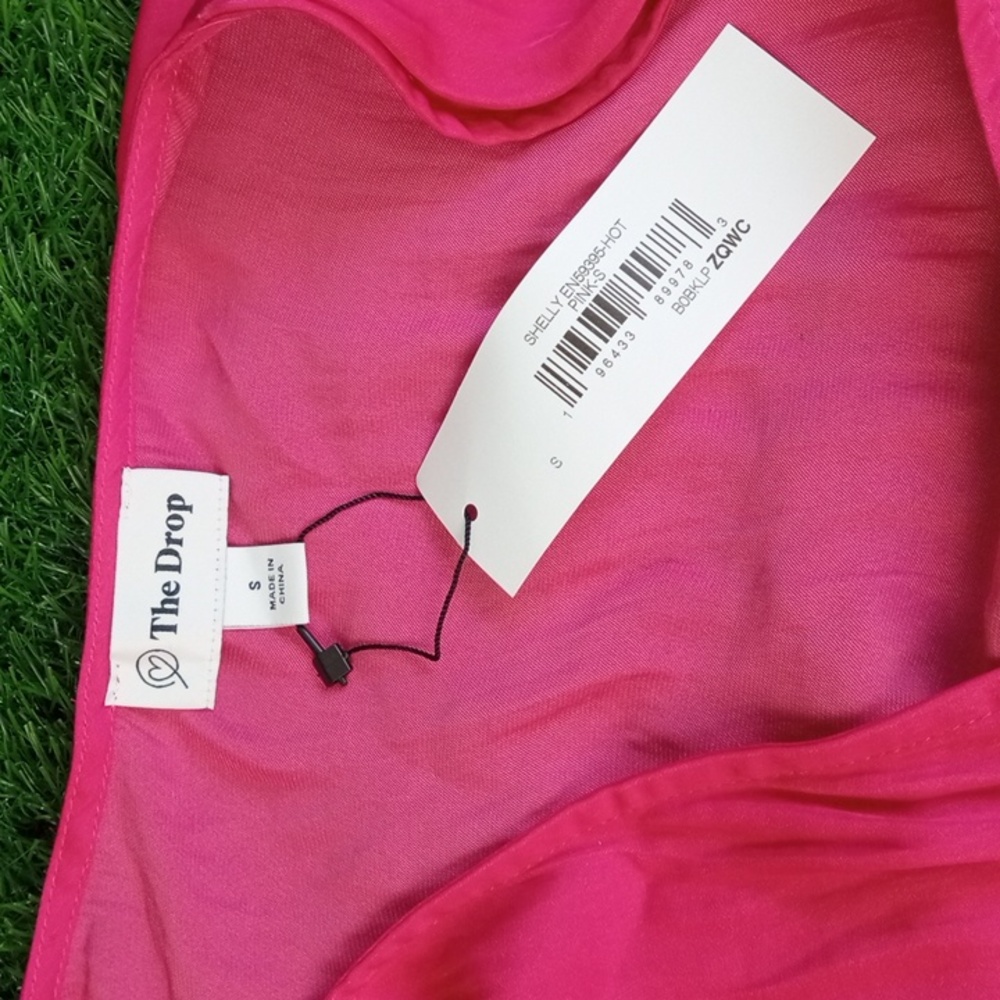 💩 The Drop Shelly Hot Pink Long Dress - Picture 5 of 6